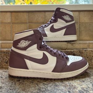 Jordan 1 high Mauve size
